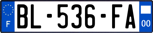 BL-536-FA