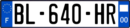 BL-640-HR