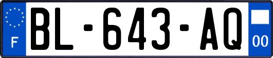 BL-643-AQ