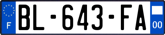 BL-643-FA