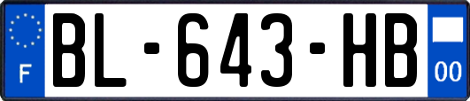 BL-643-HB