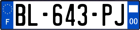 BL-643-PJ