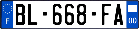BL-668-FA
