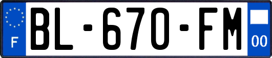 BL-670-FM