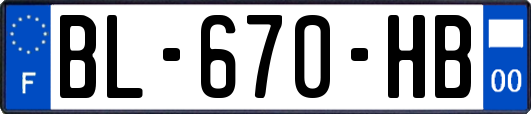 BL-670-HB