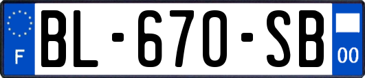 BL-670-SB