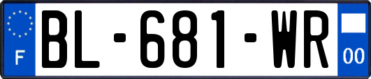 BL-681-WR