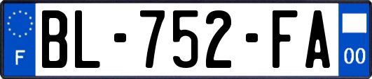 BL-752-FA