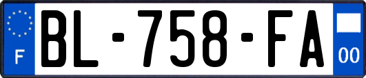 BL-758-FA