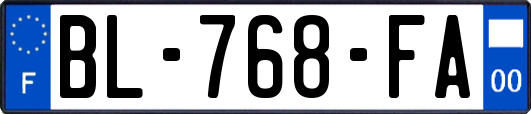 BL-768-FA