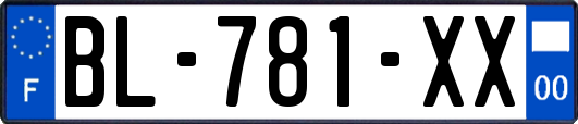 BL-781-XX