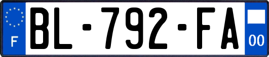 BL-792-FA