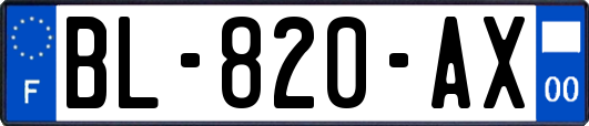 BL-820-AX