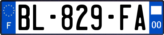 BL-829-FA