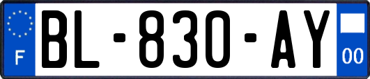 BL-830-AY