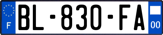 BL-830-FA