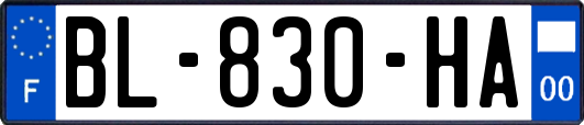BL-830-HA