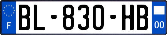 BL-830-HB