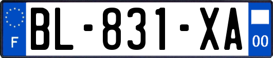 BL-831-XA