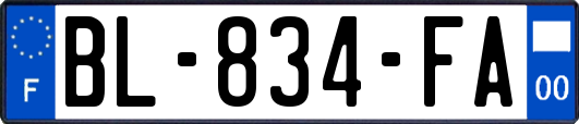 BL-834-FA