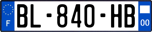 BL-840-HB