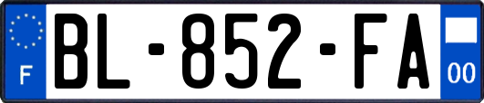 BL-852-FA