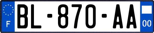 BL-870-AA