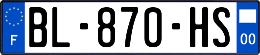 BL-870-HS