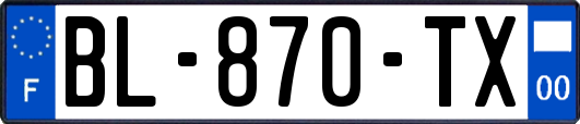 BL-870-TX