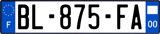 BL-875-FA
