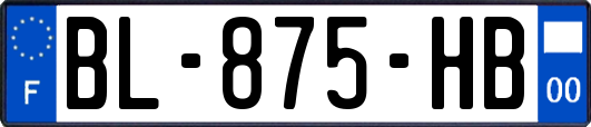 BL-875-HB