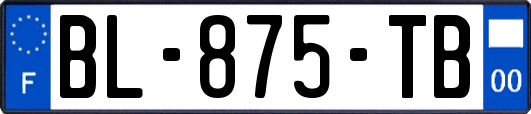 BL-875-TB