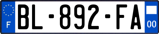 BL-892-FA