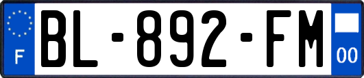 BL-892-FM