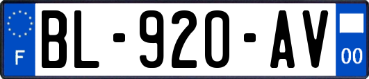BL-920-AV