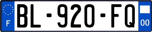 BL-920-FQ