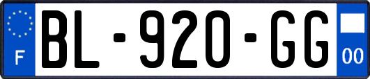 BL-920-GG