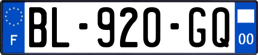 BL-920-GQ