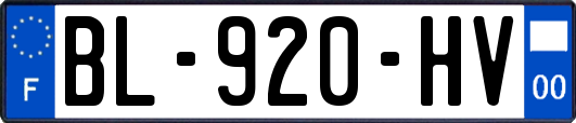 BL-920-HV