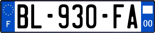 BL-930-FA