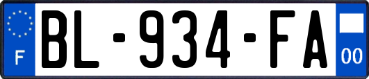BL-934-FA
