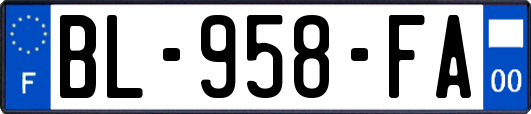 BL-958-FA