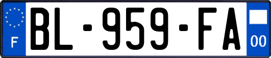 BL-959-FA