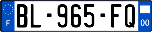BL-965-FQ