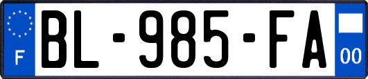 BL-985-FA