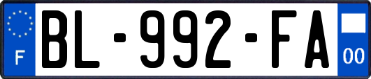 BL-992-FA