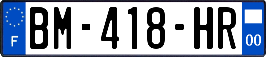 BM-418-HR
