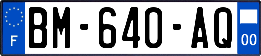 BM-640-AQ