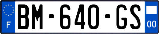 BM-640-GS