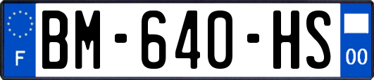 BM-640-HS